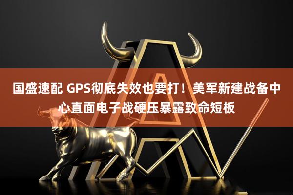 国盛速配 GPS彻底失效也要打！美军新建战备中心直面电子战硬压暴露致命短板
